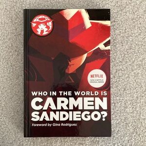 Who In The World Is Carmen Sandiego Hardcover Book